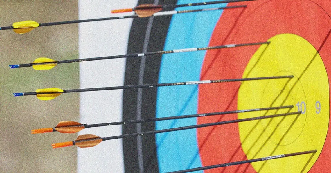 arrows in target