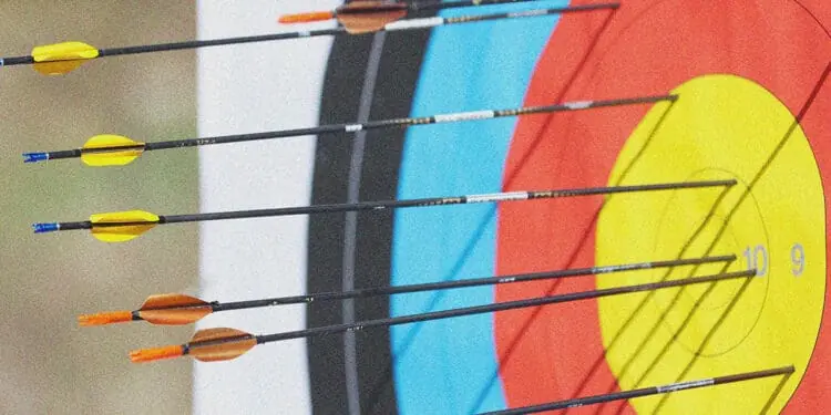 arrows in target
