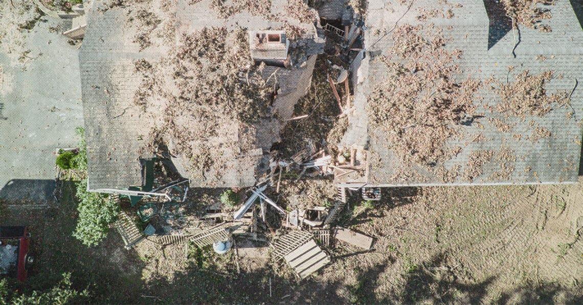 hurricane helene damage hendersonville north carolina