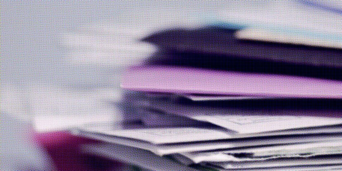 stacks of policy papers