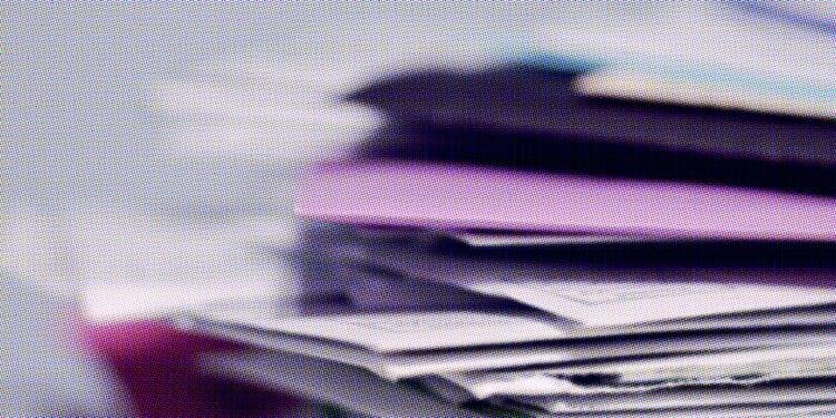 stacks of policy papers