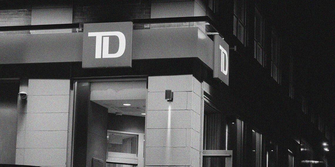 td bank sign