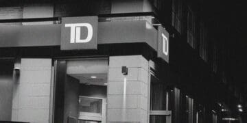 td bank sign