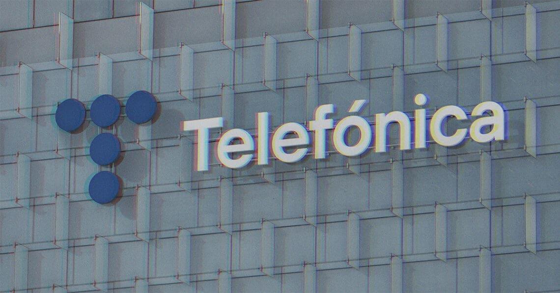telefonica building sign