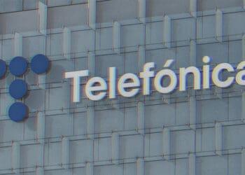telefonica building sign
