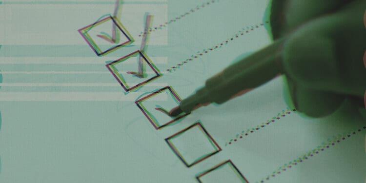 checking boxes on list