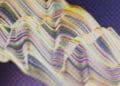 news roundup data abstract rainbow lines