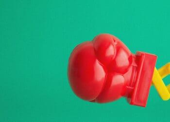 plastic punching toy