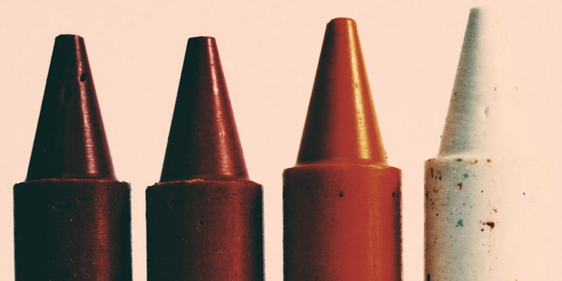 crayons diversity concept