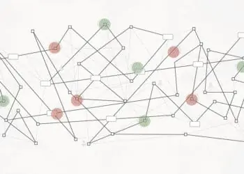 frustrating organizational chart abstract concept