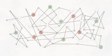 frustrating organizational chart abstract concept