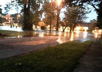 jen flooded street