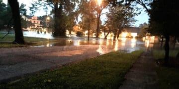 jen flooded street