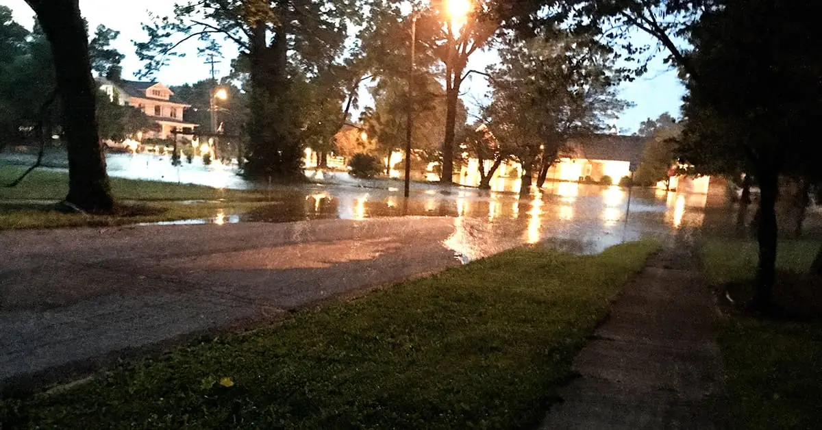 jen flooded street
