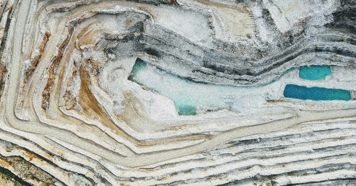 mineral mining operation