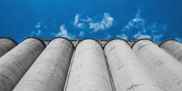 farm silos