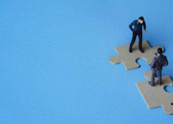 merger concept figurines