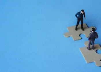 merger concept figurines