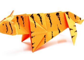 origami tiger