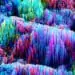 data abstract pixelated