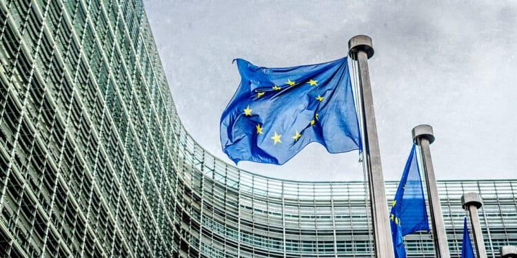 eu flags brussels