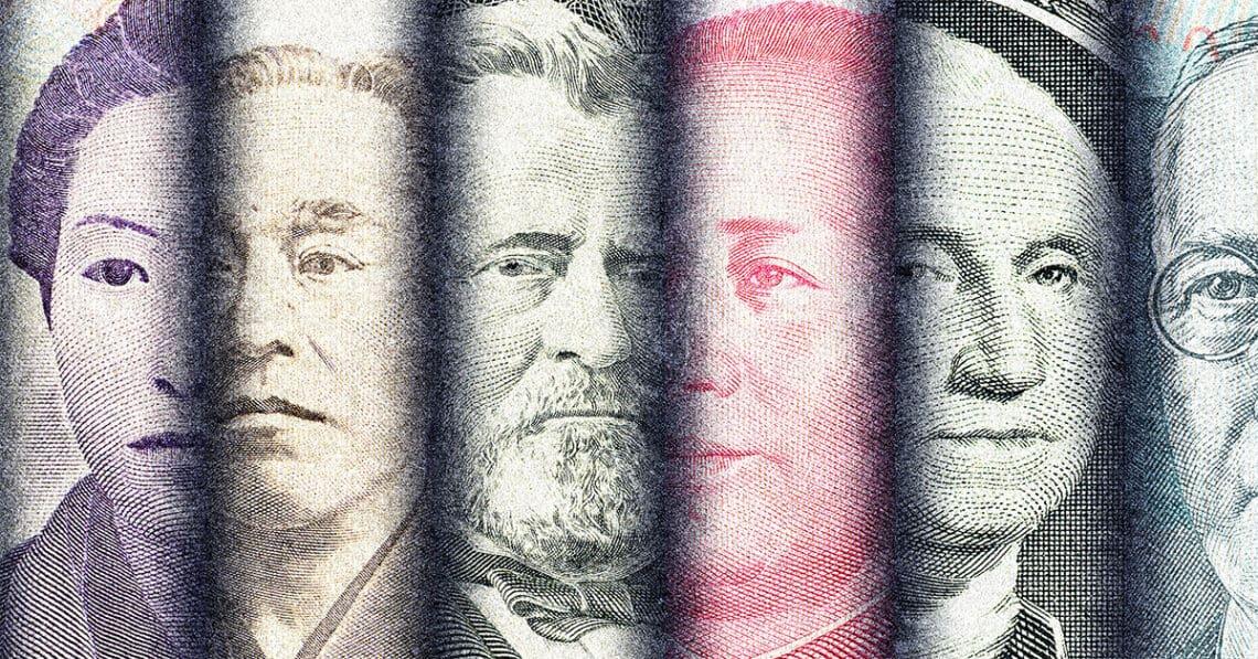 us and foreign currencies