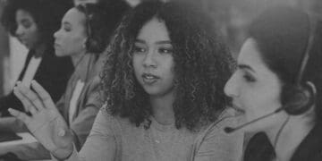 call center mentor and caller