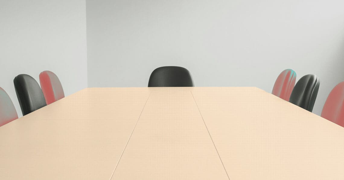 board of directors meeting table