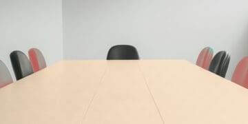 board of directors meeting table