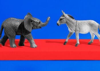elephant vs donkey