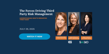 The Forces Driving Third Party Risk Management
