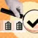 audit concept magnifying glass