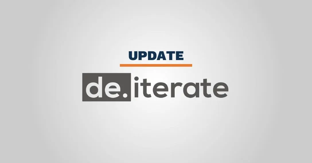 deIterate Update