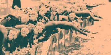 divers getting head start