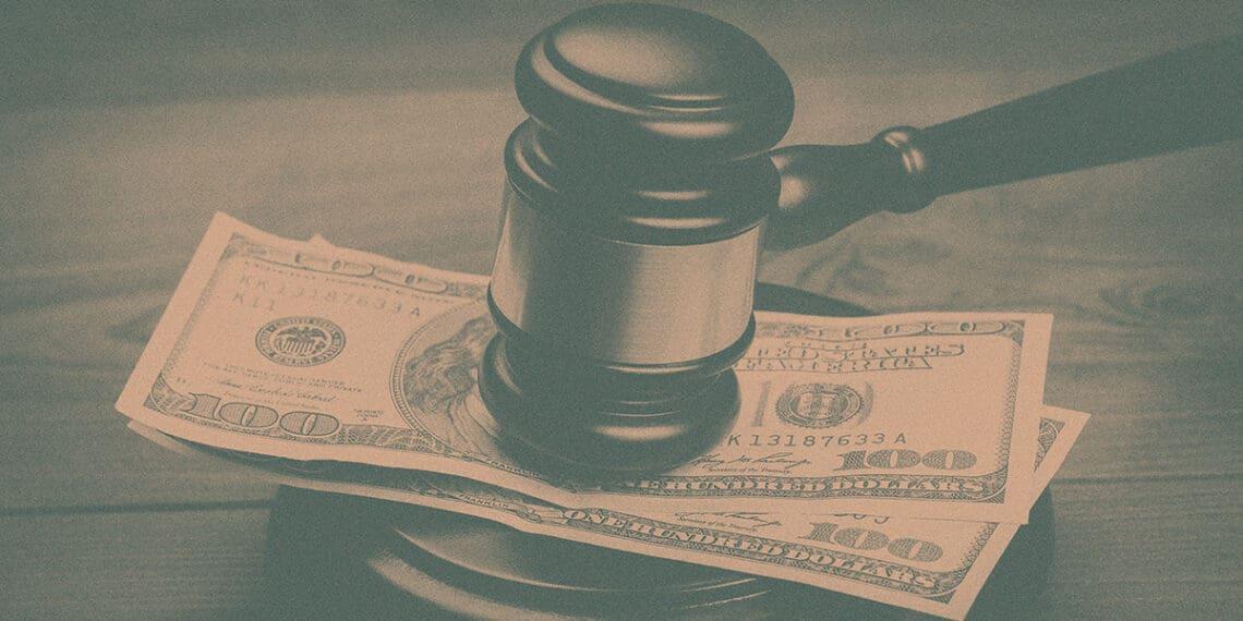 money gavel financial regulation concept