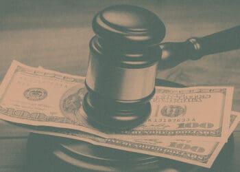 money gavel financial regulation concept