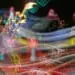 swirling multicolored light strands