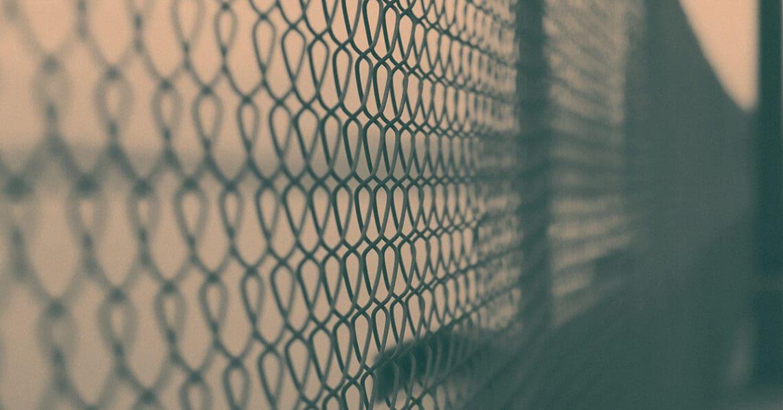 chain link fence framework concept