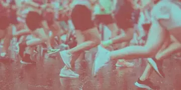 runners in a race