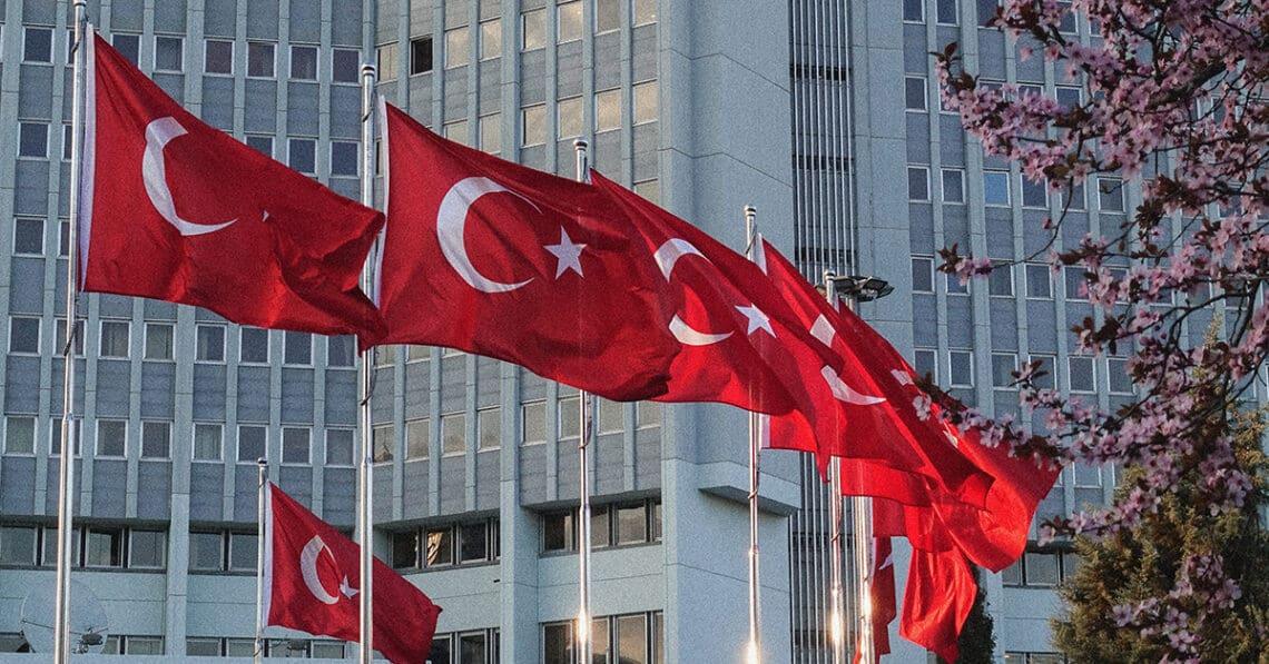 turkish national flags