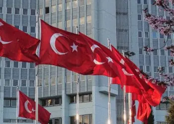 turkish national flags