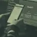 person using chatgpt at work