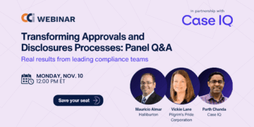 Transforming Approvals and Disclosures Processes