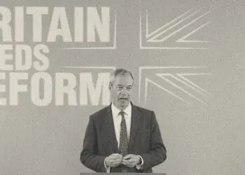 UK Reform Party leader Nigel Farage