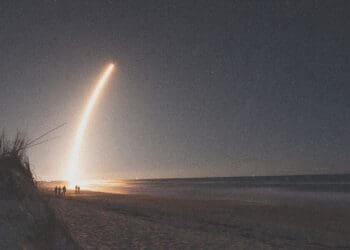 commercial rocket launch