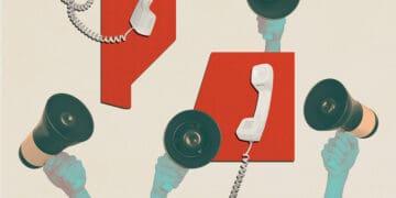 whistleblower storytelling collage concept