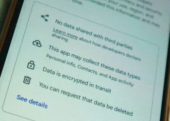 consumer data disclosure on smartphone