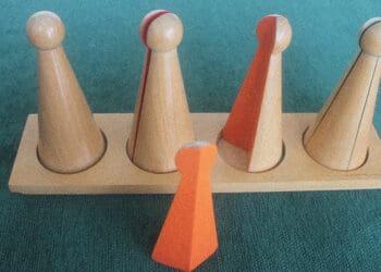 fractional leadership concept wood figures