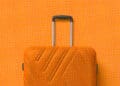 orange suitcase