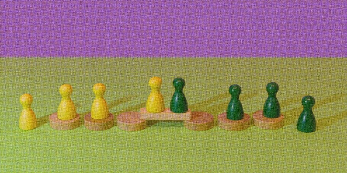 cross functional team concept bridge between departments